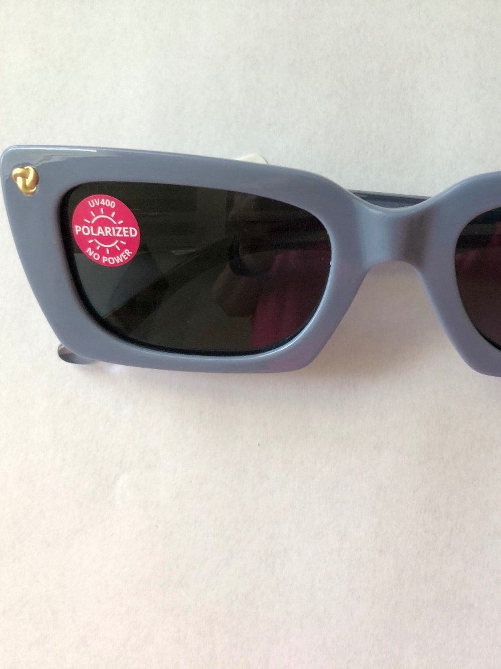 New Blue Rectangle Peepers UV400 Polarized Sunglasses‎
